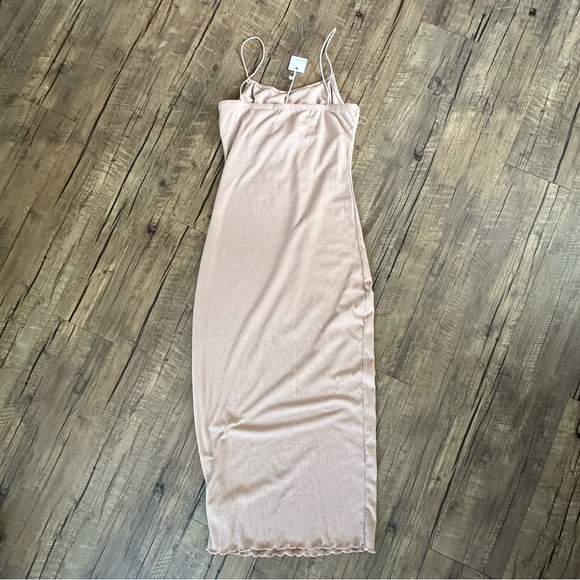 Maxi dress slim fitting - Picture 4 of 4